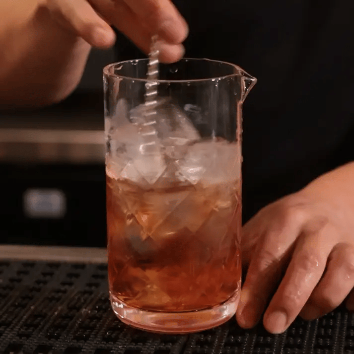 Mixing Glass and Steel