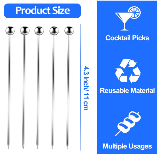 COCKTAIL PICKS 20 PACK