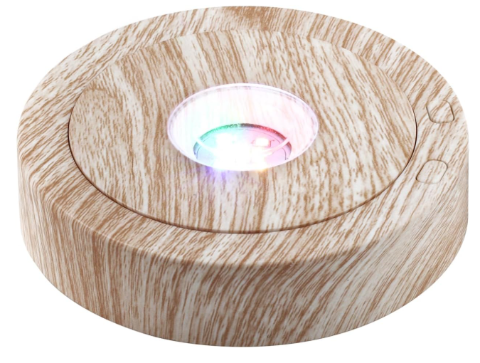 ROTATING BASE WITH LIGHT