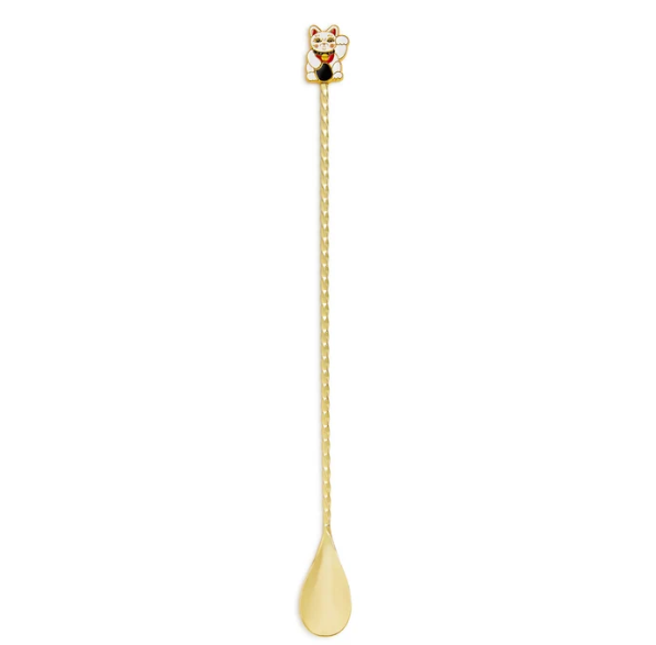 LUCKY CAT BARSPOON 29.5 CM