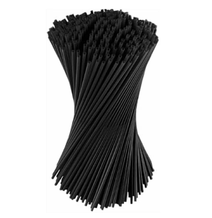 ECO-FRIENDLY BLACK COCKTAIL STIRRER